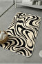 Multi-Purpose Shower Mat Non-Slip Foot Mat 60X100 Modern Patterned Soft Base - 2