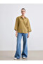 Lcw Everyday Khaki Striped Poplin Women's Shirt - 2