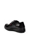 Black Patent Leather Genuine Leather Men's Classic Shoes - 4