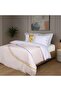 Ripple Cream Double 100% Cotton Duvet Cover Set - 3
