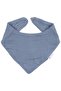 Unisex Blue Triangle Muslin Scarf Apron