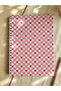 Unlined 4-Pack A5 Size 60 Sheets Each 120 Sheets Spiral Cover Notebook Set Pink Heart Bow Pattern - 3