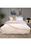 Ripple Cream Single 100% Cotton Duvet Cover Set