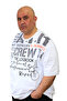 Men's Large Size Printed T-shirt - 2