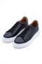 Men's Black Genuine Leather Sports Casual Daily Shoes – Comfortable and Stylish Design - 6