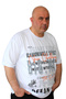 Men's Oversize Big Man Printed T-Shirt - 3