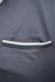 Men's Plus Size Polo Neck T-Shirt with Embroidery Detail - 5