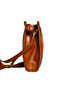 Tan Leather Women's Crossbody Bag - 3