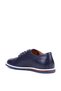 - Genuine Leather Navy Blue Color Casual Men's Shoes - 900-5089 - 4