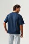 تي شيرت رجالي 100% قطن Oversize Basic ذو ياقة دائرية - 4