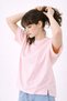 Women's 100% Cotton Relaxed Fit Slit Round Neck T-Shirt - 4