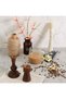 ® 2 PCS Photo Backdrop for Flat Lay, Food Photography Background 24x24 Inch, (Brown + Beige) - 3