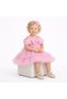 Baby Girl Tulle Princess Dress – Bow Detail Glittery Tulle Birthday and Special Occasion Dress