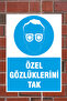 21X30 cm Composite Occupational Safety Warning Sign – Caution, Prohibition, and Ban Sign - Uyr1054 - 3