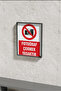 21X30 cm Composite Occupational Safety Warning Sign – Caution, Prohibition, and Ban Sign - Uyr1065 - 2