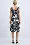 A-Line Comfortable Dress with Drapey Thick Straps - 6