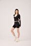 Beli Curvy Mini Kacie Shorts Black - 2