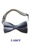 23 April Adjustable Elastic Children's Satin Bow Tie Set of 5 for Birthdays and Special Occasions