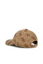 Jeanie Jacquard Micro All Baseball Women's Brown Hat Aw5503Pol01-Ltl - 3