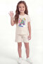 Girl's Printed Shorts Set B17