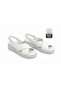 Lara Beyaz Genuine Leather Women Sandals - 6