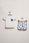 Sailboat Embroidered T-Shirt Shorts 2-Piece Set