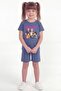 Girl's Printed Shorts Set B22 - 2