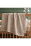 110X110 Waffle Baby Blanket 100% Cotton Soft Breathable Baby Blanket Blanket Si - 2