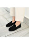 Black Suede Women's Loafer