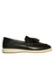 Brown Leather Tassel Loafer