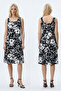 A-Line Comfortable Dress with Drapey Thick Straps - 7
