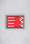 21X30 cm Composite Occupational Safety Warning Sign – Caution, Prohibition, and Ban Sign - Uyr1046 - 2