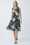 A-Line Comfortable Dress with Drapey Thick Straps