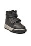 Black Velcro Boys' Flat Boots - 3