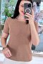 Glittery Brioche Knit Knitted Knitwear Blouse 6Y062 - 3