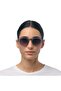 Milano Unisex Sunglasses Sheer Gray / Lens: Black Gradient - 2