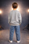 Eid Boys' Fun Club Printed Stylish Sweatshirt and Jean Pants Combination - 2