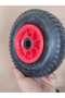 200X40 mm Plastic Wheelbarrow Load-Carrying Cart Caster Wheel with Bushing Puffer Bellows Inner Tire Caster Wheel - 3