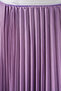 8009 Leather-Look Pleated Skirt - Lilac - 6