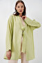 Women's Casual Lace-Up Kimono 5981 - E.Green