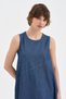 Women's Bag Detailed Two-Piece Design Long Dress - 5