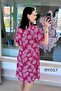 Short Sleeve Viscose Dress 6Y017 - 2