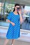 Short Sleeve Viscose Dress 6Y017 - 4