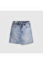 Deconstructed Edge Blue Women's Skirt 005Q4-0000 - 6