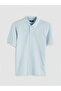 Polo Neck Pique Men's T-Shirt - 4