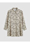 Seray New Season Patterned Women's Shirt Tunic