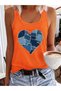 Mix Printed Women's Hollow Collar Swimmer T-Shirt Athlete