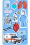 Health and Medicine Themed Sticker Set – 22X30 cm – Laptop, Thermos, Notebook - 2