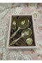Missayza Special Collection - 4 Piece Pearl Detailed Gift and Dowry Mirror Set