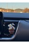Daisy Drive In-Car Mini Terra Flower Pot - White - 5